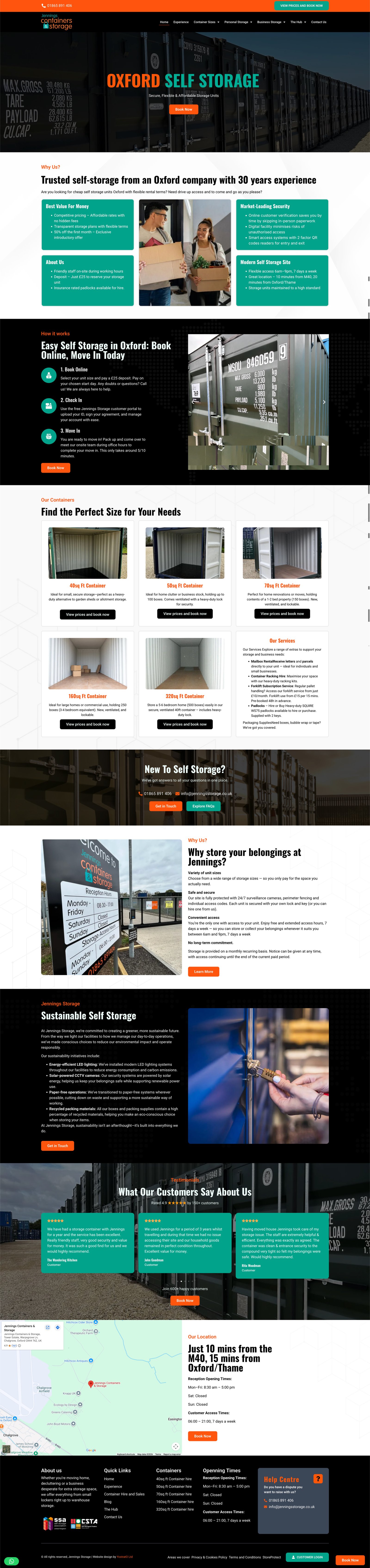 Podgląd strony – Jennings Storage